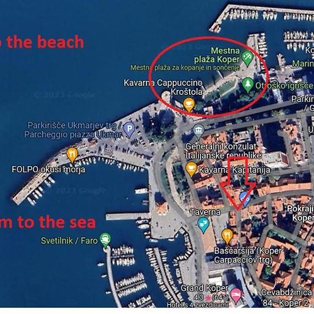 Koper Step To The Sea Apartment Exterior foto