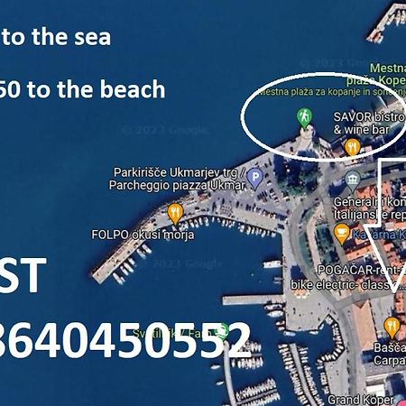 Koper Step To The Sea Apartment Exterior foto