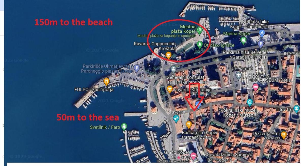 Koper Step To The Sea Apartment Exterior foto
