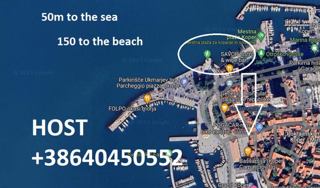 Koper Step To The Sea Apartment Exterior foto